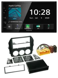 Автомагнитола для Mazda MX-5 (NC, с 2008) Kenwood 2 DIN, Bluetooth, DAB, USB, MP3