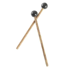 HP-MA Handpan Mallets, Hochwertige Schlägel, Steel Tongue Drums, Holz, Gummi