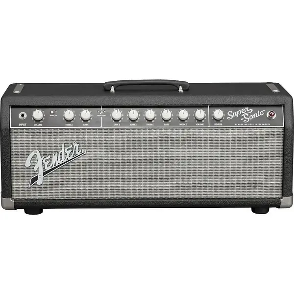 Ламповый усилитель для электрогитары Fender Super-Sonic 22 22W Tube Amp Head Black