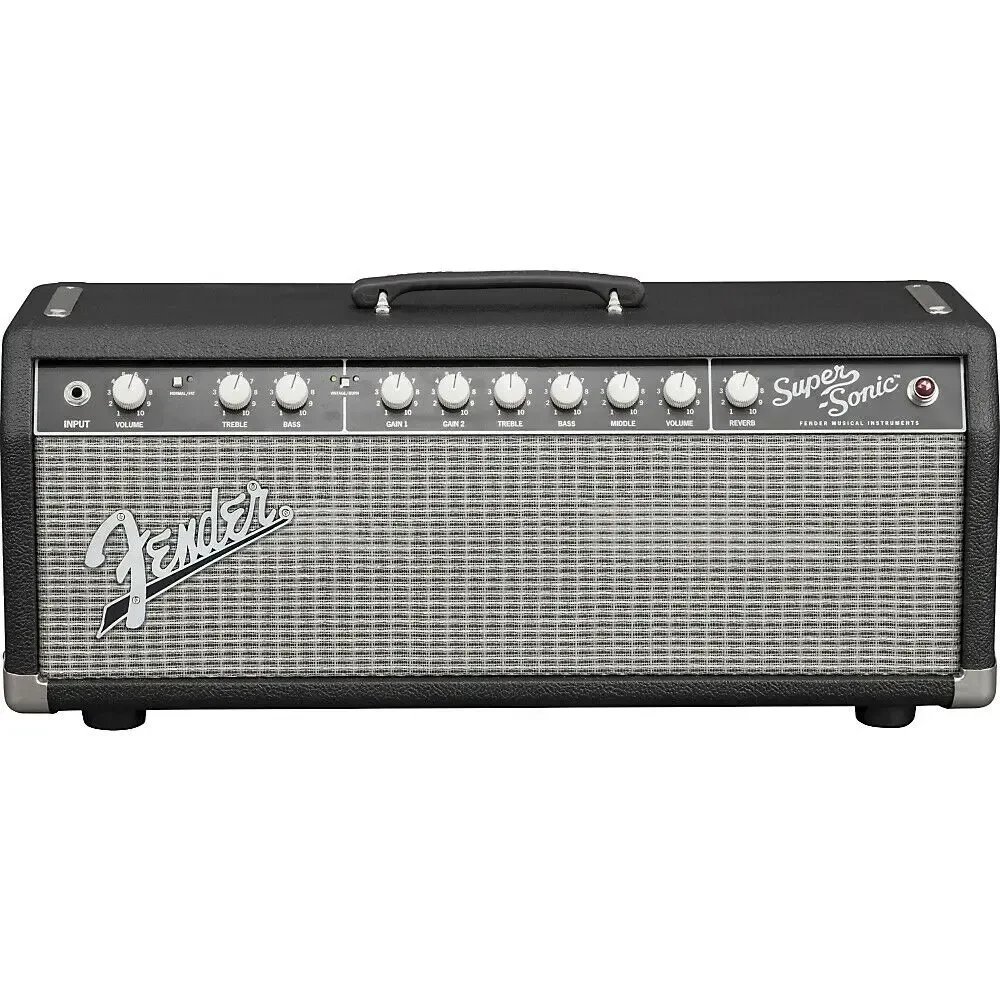 Ламповый усилитель для электрогитары Fender Super-Sonic 22 22W Tube Amp Head Black