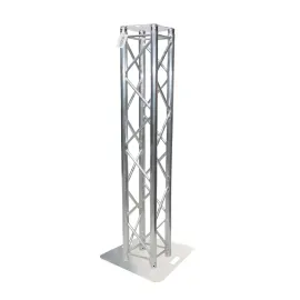 Clutch TB1-SQ34-492 4.92 FT TRUSSBOXone F34 Box Truss with Base Plates