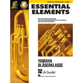 De Haske Essential Elements Band 1 - Bariton (BC) - Schulwerk für