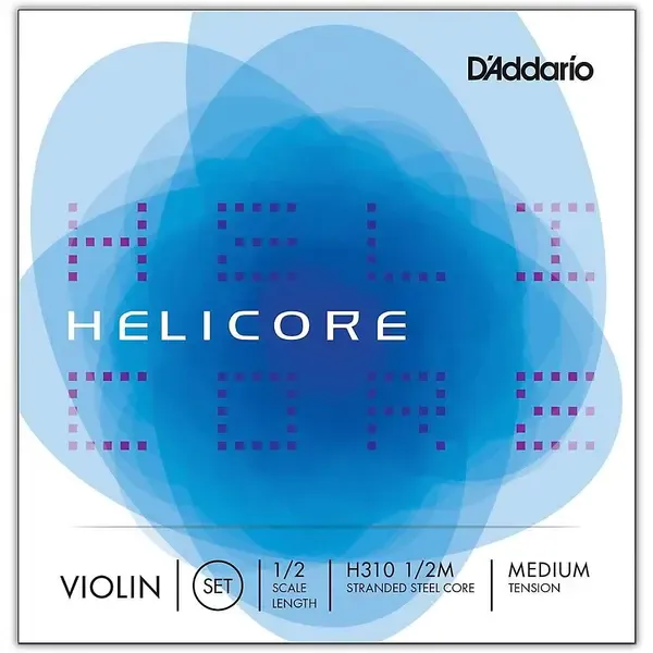 Струны для скрипки D'Addario Helicore Violin Set Strings 1/2 Size