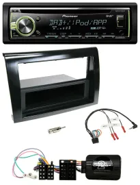 Автомагнитола для Fiat Bravo 2007–2014 Pioneer CD, USB, MP3, DAB, поддержка управления на руле