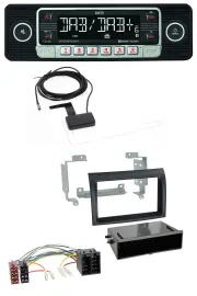 Автомагнитола для Fiat Ducato (2006–2010) Dietz DAB, Bluetooth, USB, MP3, черная