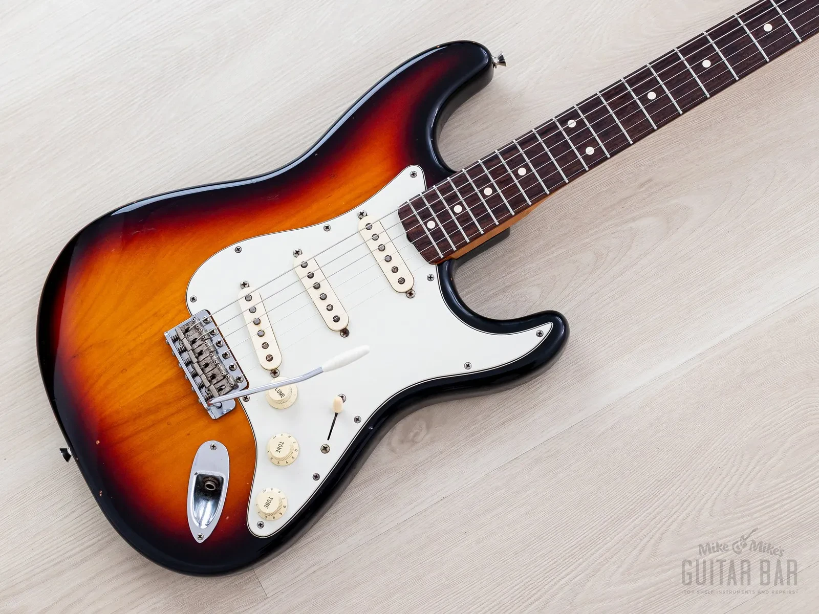 Б/У Электрогитара Fender Custom Shop 1962 Stratocaster Yamano Special 1995 Birdseye Neck с кейсом