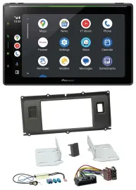 Pioneer 2DIN MP3 USB Bluetooth DAB Autoradio für Land Rover Evoque Blindstopfen