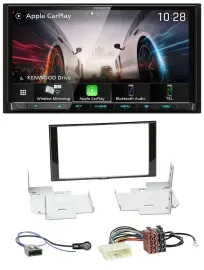 Kenwood MP3 2DIN USB DAB Bluetooth Autoradio für Nissan Micra Note ab 2013