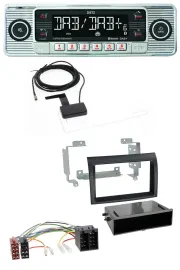 Dietz Bluetooth USB MP3 DAB Autoradio für Citroen Jumper Fiat Ducato 06-11 schwa