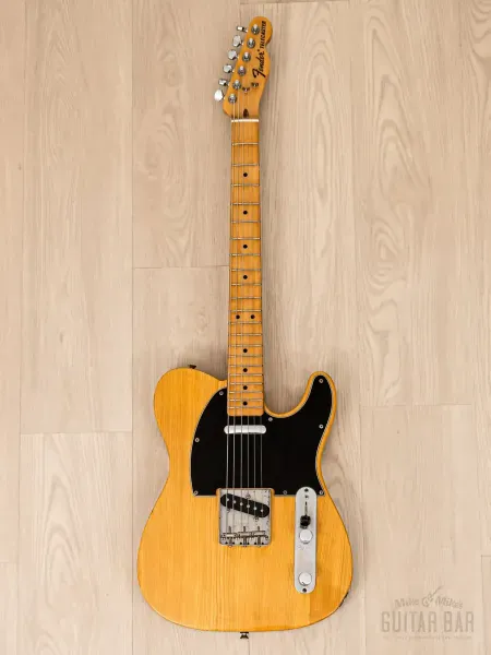 Электрогитара Fender Telecaster 1972 Vintage Reissue TL72-65 SS Natural w/gigbag Japan 1996