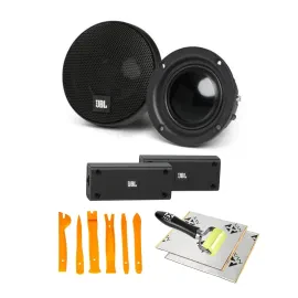 JBL Stadium 22S 100W 2.5" Component Speakers w/ NVX Install Kit