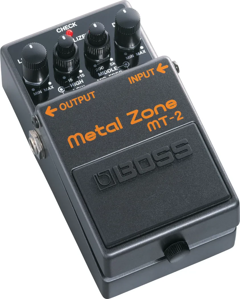 Педаль эффектов для электрогитары BOSS MT-2 Metal Zone Distortion