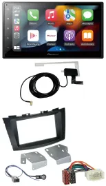 Pioneer MP3 USB Bluetooth DAB 2DIN Autoradio für Suzuki Swift (ab 2010)