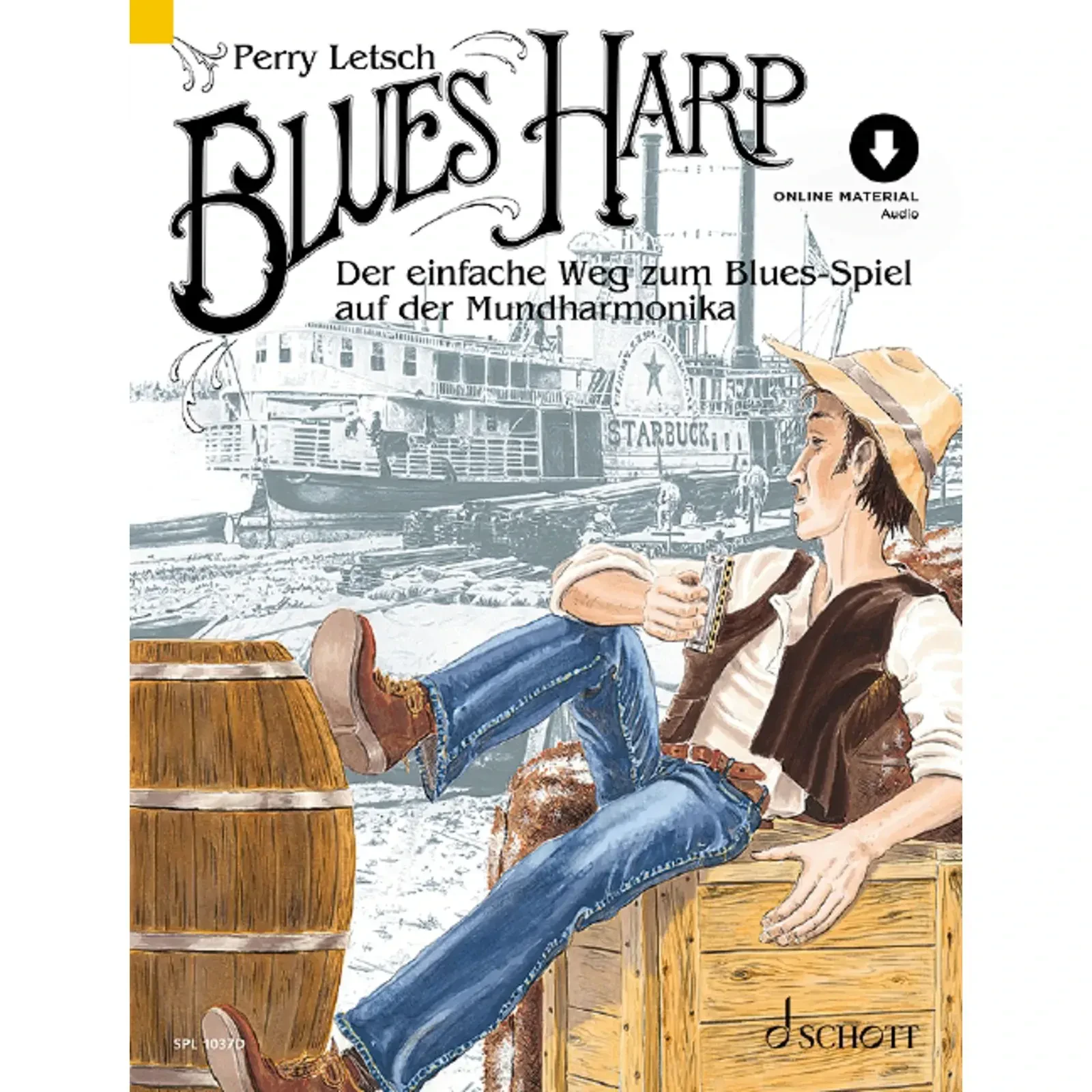 Учебное пособие Schott Music Blues Harp