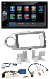 Blaupunkt SD Bluetooth 2DIN MP3 USB Lenkrad Autoradio für Toyota Yaris 2011-2014
