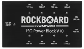 Блок питания для гитарных педалей RockBoard ISO Power Block V10