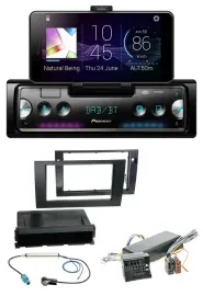 Автомагнитола для Audi A4 (B7) 2004–2008 Pioneer Bluetooth, DAB, USB, MP3, совместима с Bose