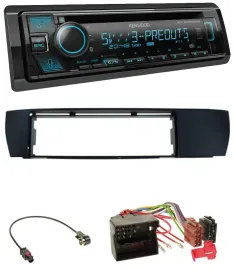 Kenwood Bluetooth USB CD MP3 DAB Autoradio für BMW X3 (E83 2004-2010) seitlich