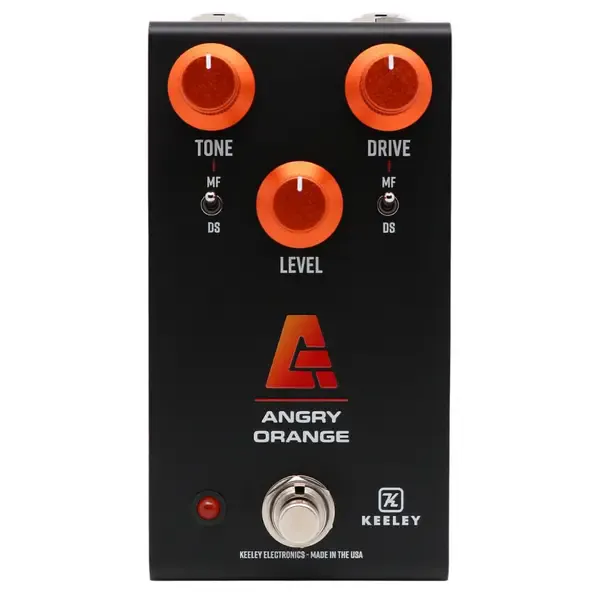 Педаль эффектов для электрогитары Keeley Angry Orange Distortion/Fuzz Effects Pedal