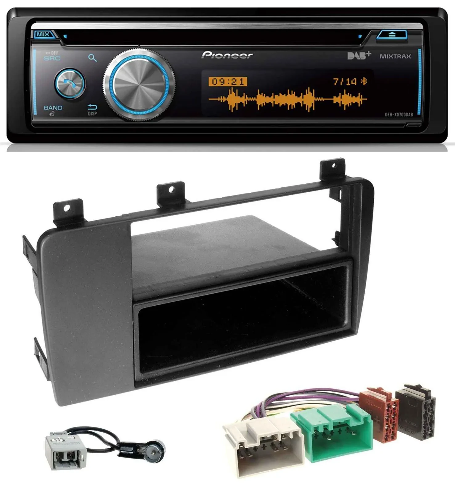 Pioneer MP3 DAB USB CD Bluetooth Autoradio für Volvo S60, V70, XC70 (04-09)