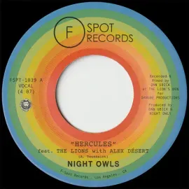 Виниловая пластинка Night Owls - Hercules [New 7" Vinyl]
