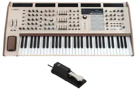 Arturia POLYBRUTE 12 V 61-Key Midi Keyboard Controller+Software+Sustain Pedal