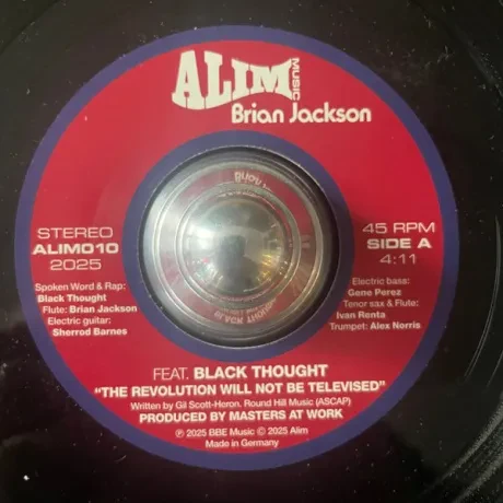 Виниловая пластинка Brian Jackson / Black Thought – The Revolution Will Not Be Televised