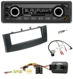 Blaupunkt Bluetooth DAB Lenkrad USB Autoradio für Mitsubishi Colt 2008-2012