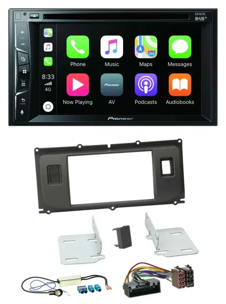 Pioneer MP3 USB DVD Bluetooth DAB 2DIN Autoradio für Land Rover Evoque Blindstop
