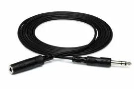Hosa HPE-325 25ft Headphone Extension Cable - 1/4" TRS to 1/4" TRS