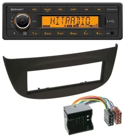 Continental MP3 Bluetooth AUX USB Autoradio für Renault Twingo (07-14) schwarz