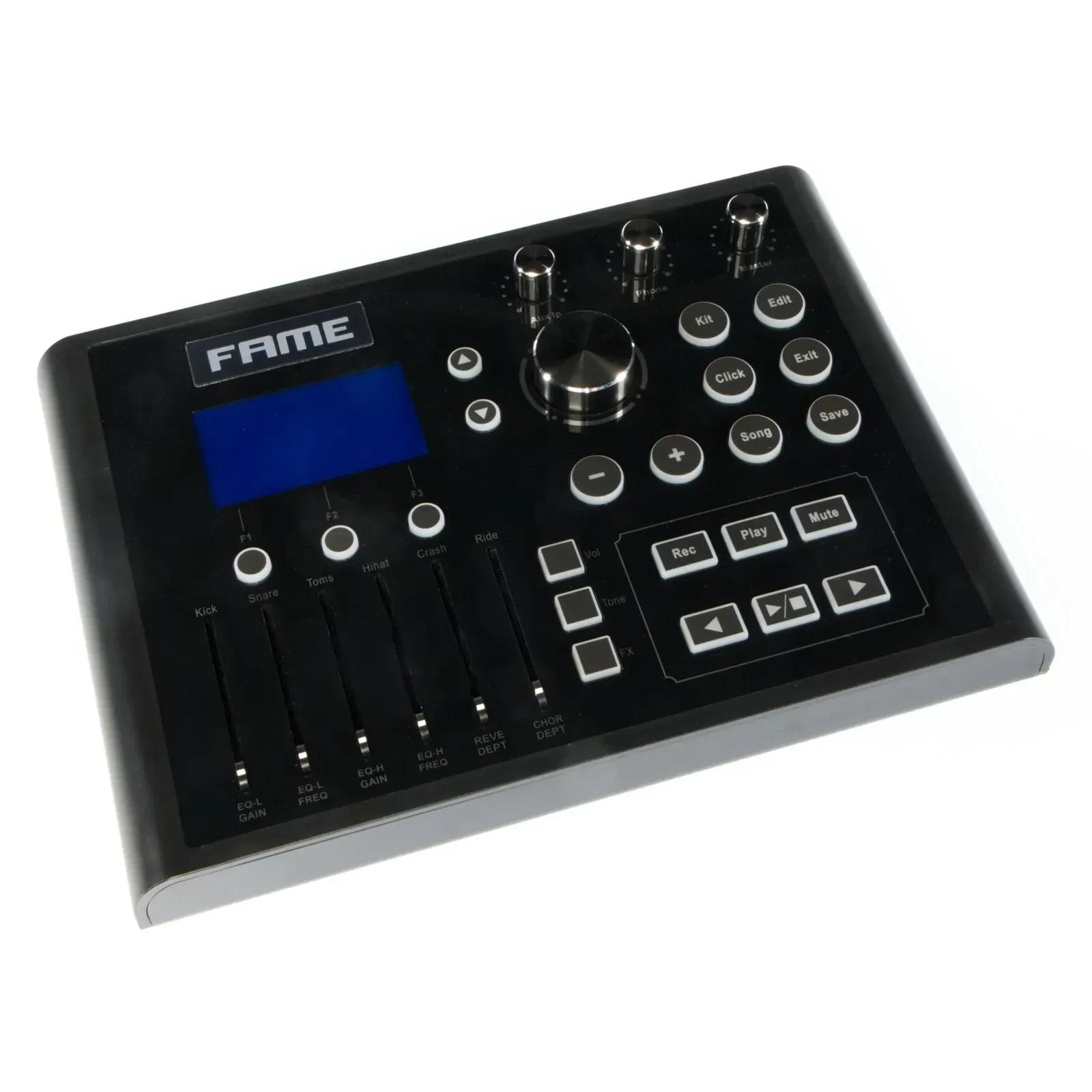 Модуль для электронных ударных Fame Audio DD-1000MS, 644 звука, 35 наборов, USB-MIDI, Bluetooth, метроном, эквалайзер