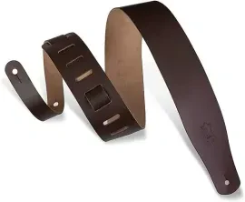 Ремень для гитары Levy's M26-DBR Classic Garment Leather Brown