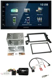Kenwood 2DIN Bluetooth Lenkrad USB DAB Autoradio für Suzuki Grand Vitara 2005-20