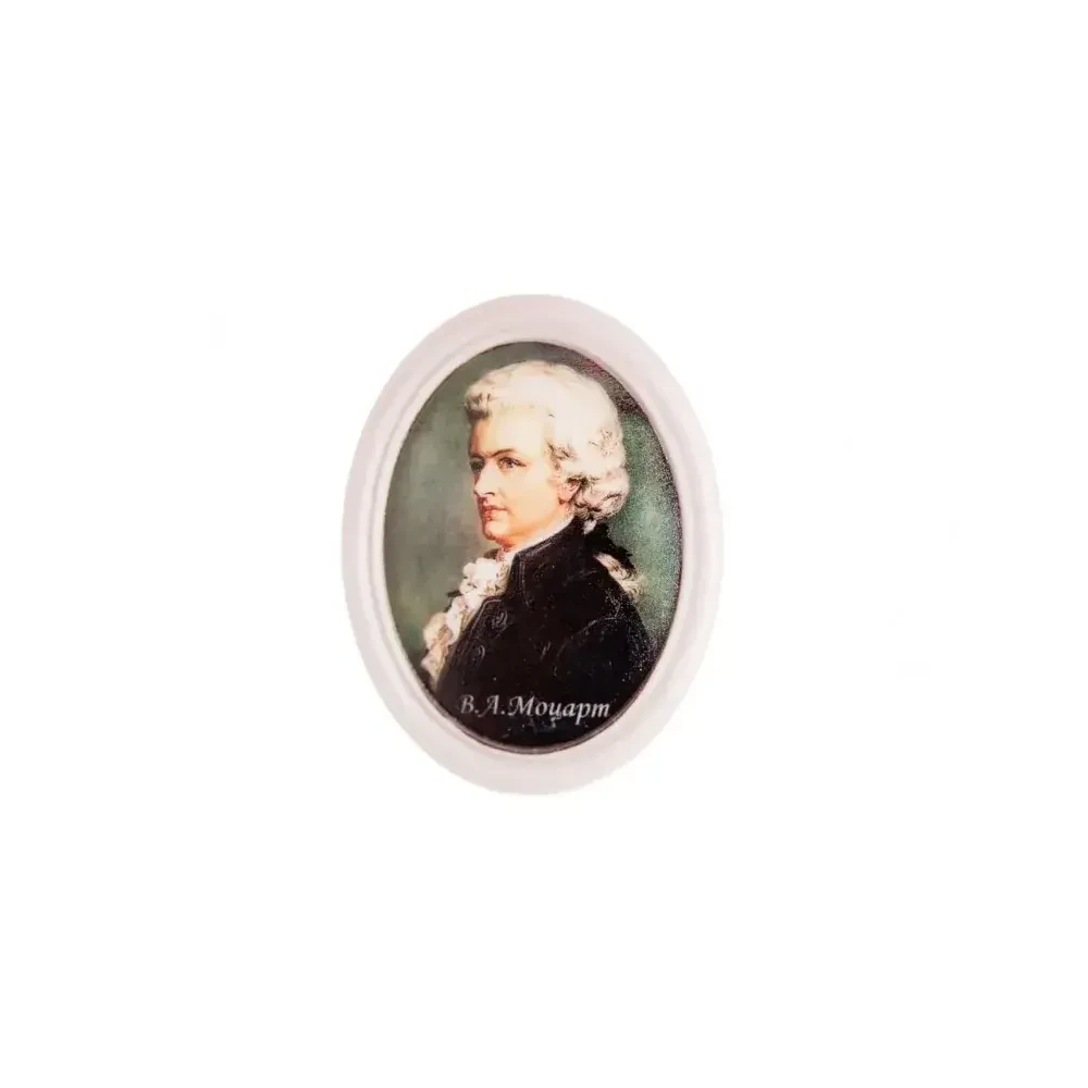 Магнит Mozart Oval Stone