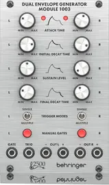 Модульный студийный синтезатор Behringer DUAL ENVELOPE GENERATOR MODULE 1003