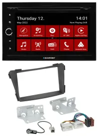 Blaupunkt MP3 DVD Bluetooth DAB 2DIN USB Autoradio für Hyundai i40 VF ab 2011 sc