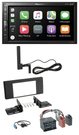 Автомагнитола Pioneer 2DIN, USB, Bluetooth, DAB, MP3 для BMW X5 (E53, 2000–2002)