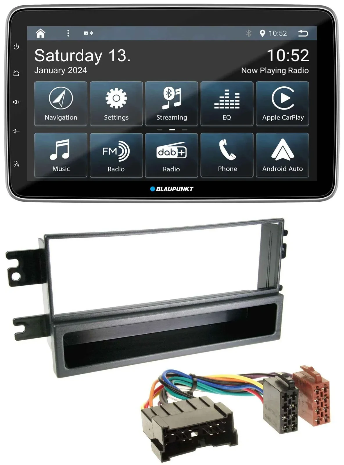 Blaupunkt USB DAB SD MP3 Bluetooth Autoradio für Kia Cerato (bis 2007)