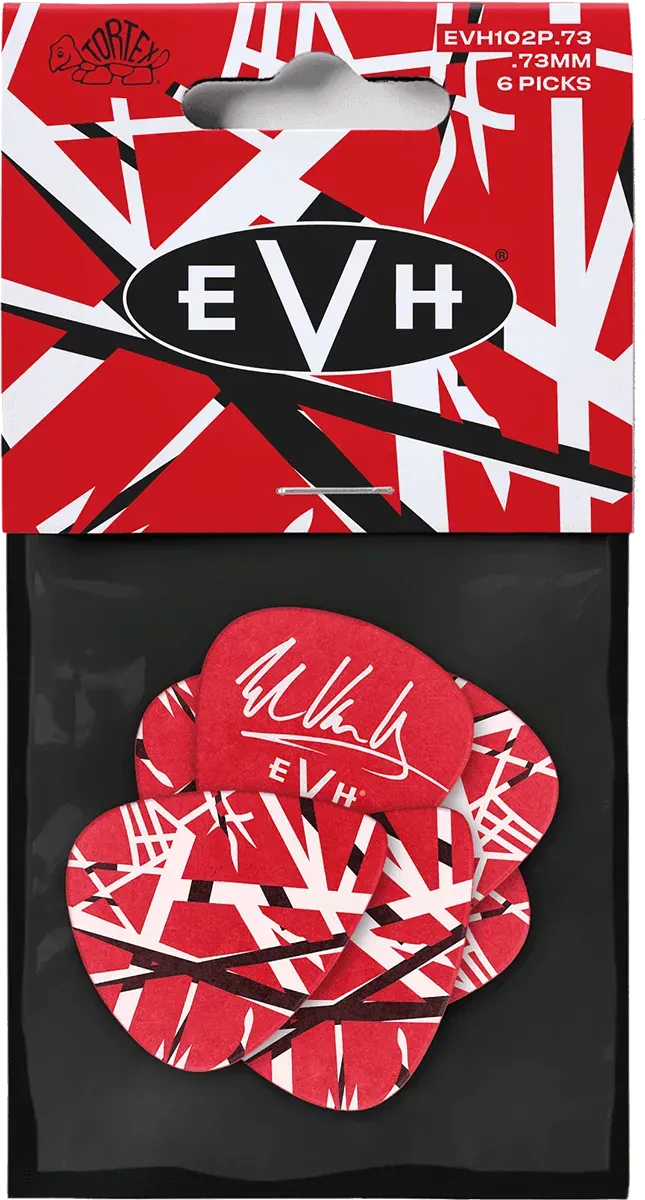 Медиаторы Dunlop EVH102P073 EVH Tortex Frankenstein 0.73 (6 штук)