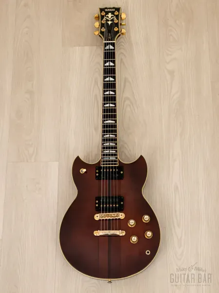 Электрогитара Yamaha SG1500 HH Oil Stain w/case Japan 1982