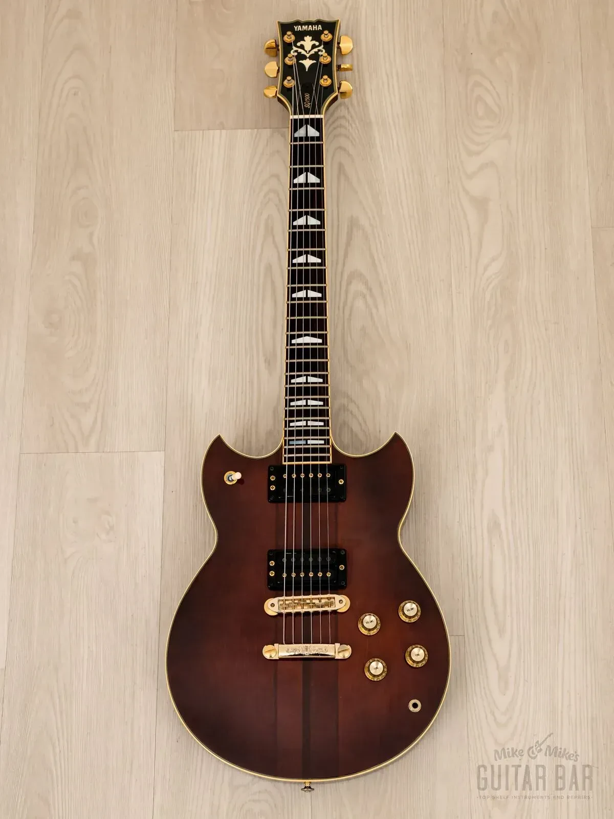 Электрогитара Yamaha SG1500 HH Oil Stain w/case Japan 1982