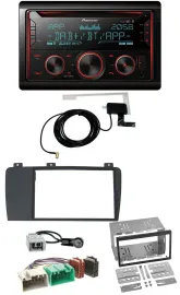 Pioneer 2DIN MP3 DAB USB CD Bluetooth Autoradio für Volvo S60 V70 XC70 04-09