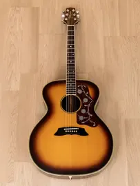 Электроакустическая гитара Takamine PT-007S Vintage Jumbo Sunburst Japan 1981 w/Case