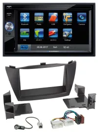 Blaupunkt SD Bluetooth 2DIN MP3 USB AUX Autoradio für Hyundai ix35 (2010-2013)