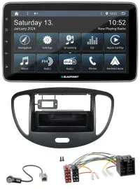 Blaupunkt USB DAB SD MP3 Bluetooth Autoradio für Hyundai i10 (2008-2013) schwarz