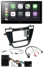 Pioneer Lenkrad Bluetooth DAB 2DIN USB Autoradio für Opel Insignia ab 08 schwarz