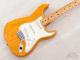 1974 Fender Stratocaster Vintage Electric Guitar Natural w/ Case