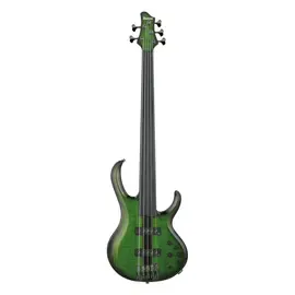 Бас-гитара Ibanez SDGB1 Steve Di Giorgio Signature Fretless 5-String Bass Dark Moss Burst