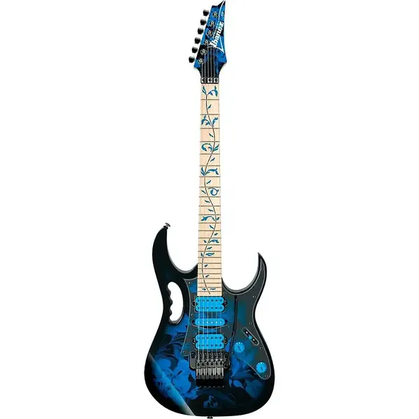 Электрогитара Ibanez JEM77P Steve Vai Signature JEM Premium Blue Floral Pattern